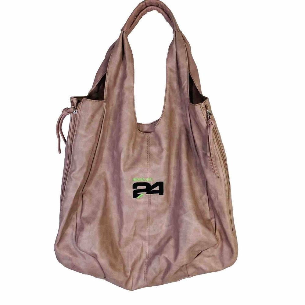 Herbalife 16" Soft Side Pink Tote Bag Vintage  Nutrition‎ For The 24 Hr Athlete